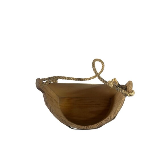 VTG Wooden Hot Bath 10 Cent Soap Extra Bucket - 1998 Bathroom Decor/Towel Holder - Picture 5 of 10